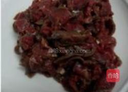 白萝卜炒牛肉的做法图解2