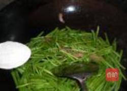 芦蒿炒腊肉的做法图解6