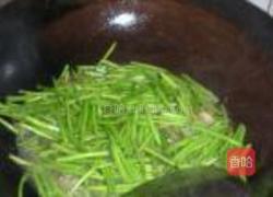 芦蒿炒腊肉的做法图解8