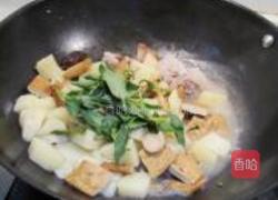 豆腐干烧肉的做法图解5