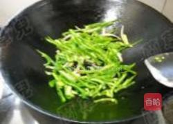 酸辣青椒肉丝的做法图解6