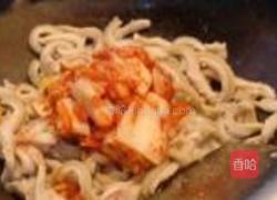 泡菜牛肚丝的做法图解4