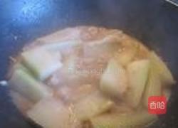 咸虾酱焖老节瓜的做法图解6