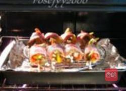 烤咸肉卷的做法图解4