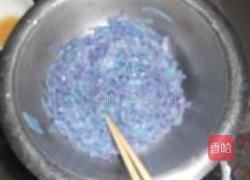 紫甘蓝打卤面的做法图解6