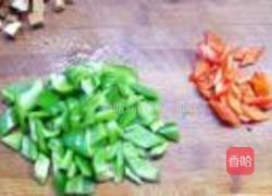 毛豆香干炒肉丁的做法图解1