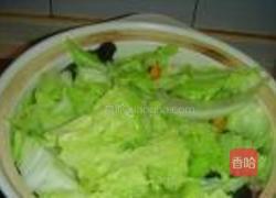 咸肉蔬菜砂锅的做法图解6