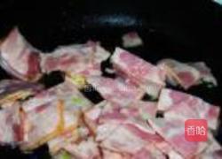 培根彩椒炒蘑菇的做法图解5
