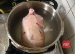 牛蒡糯米鸡的做法图解2