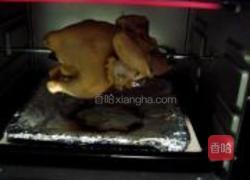 焗烤盐水鸡的做法图解11