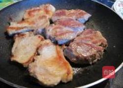 蒜蓉煎猪排的做法图解4