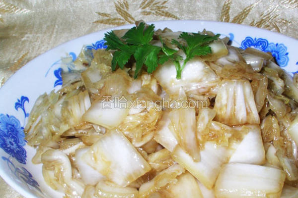 酸辣白菜的炒法视频教程 NjAwX2MyXzQwMA