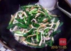 肉丝香干炒大蒜的做法图解10