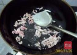 肉丝香干炒大蒜的做法图解5