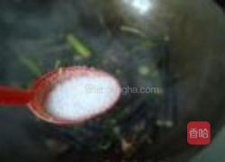 腊肉炒红菜苔的做法图解6