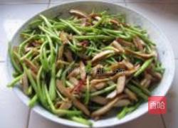 芦蒿炒豆干的做法图解5