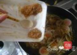 鸡肉丸汤煮乌冬的做法图解5