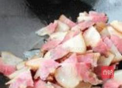 腊肉炒芥菜疙瘩的做法图解4