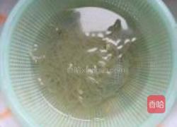 韭菜豆芽炒粉丝的做法图解4