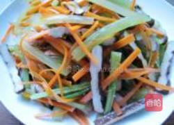 凉拌芹菜香干的做法图解8
