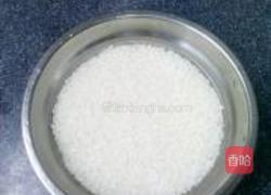 糯米豆沙切糕的做法图解1