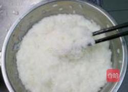糯米豆沙切糕的做法图解4