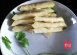 豆腐皮蔬菜卷的做法图解3