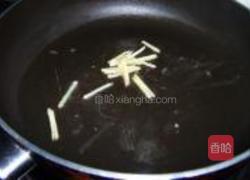 韭苔炒肉丝的做法图解3