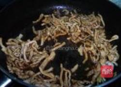 韭苔炒肉丝的做法图解5