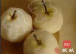 红糖大枣炖雪梨的做法图解1