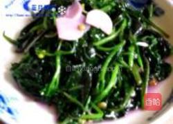 蒜香紫贝菜的做法图解7