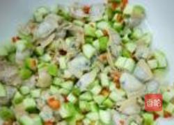丝瓜文蛤饼的做法图解6