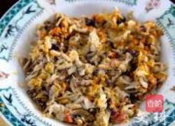 蟹肉萝卜蒸饺的做法图解2