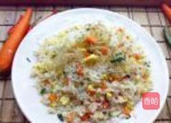 银鱼干蛋炒饭的做法图解9