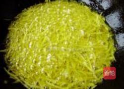 土豆丝拌香菜的做法图解3