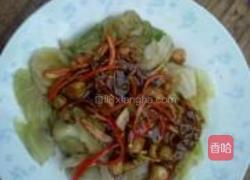 蚝油干贝生菜的做法图解4