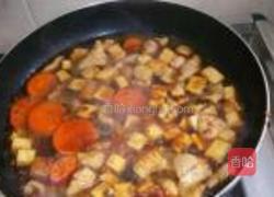五香豆腐萝卜卤肉的做法图解8