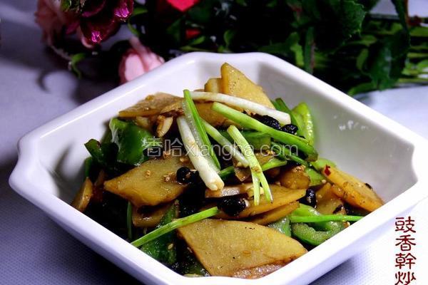 豉香干炒土豆片