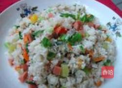 杂锦炒饭的做法图解3