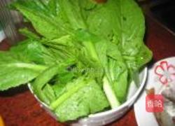 芥菜海鱼汤的做法图解3