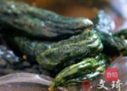 咸瓜烧鸡丁的做法图解2
