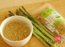 桂花芦笋糙米粥的做法图解1