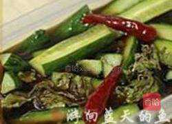 凉腌黄瓜的做法图解7