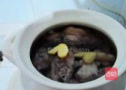 黄豆炖猪脚的做法图解4