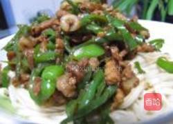 青椒肉丝面的做法图解14