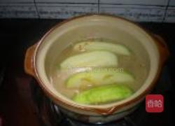 瑶柱节瓜粉丝煲的做法图解6
