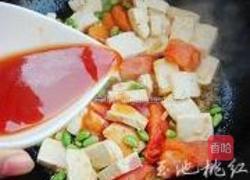番茄炒豆腐的做法图解7