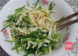 蒜薹拌百叶的做法图解9