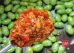 剁椒毛豆炒鸡蛋的做法图解8