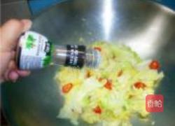 黑胡椒炒手撕包菜的做法图解9